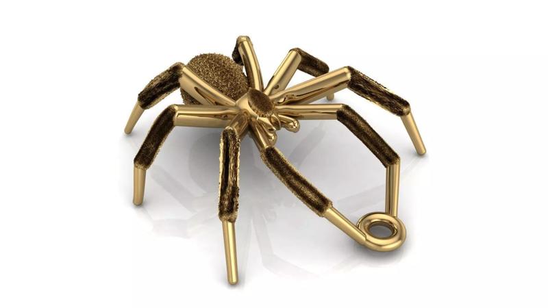 Spider Pendant 3D print model