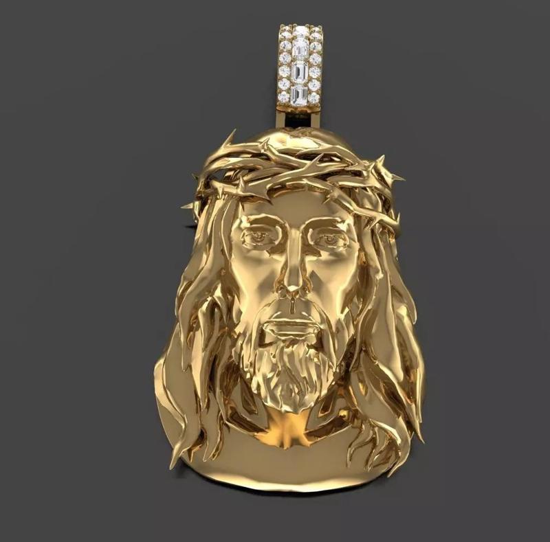 Jesus Head Pendant