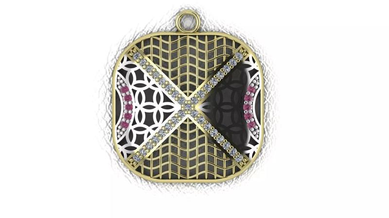 3D printable Golden Half set