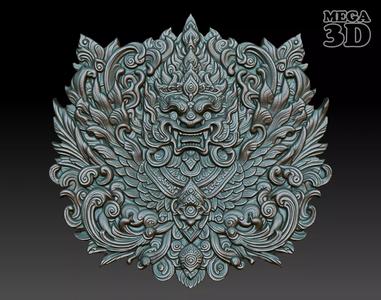 Garuda basrelief 08 240812