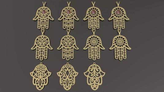 hamsa pendant collection