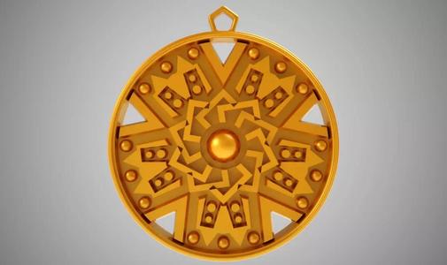 Pentagon Necklace