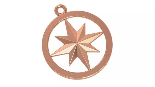 Star Light Charm Pendant Necklace