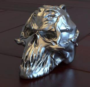 Skull biker vol4 Pendant jewelry