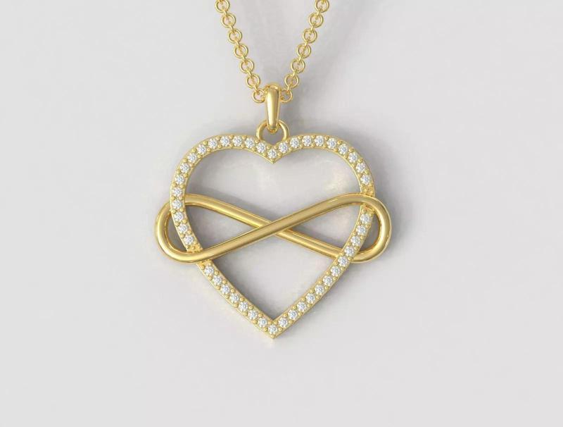Diamond Heart Pendant
