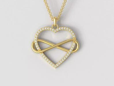 Diamond Heart Pendant
