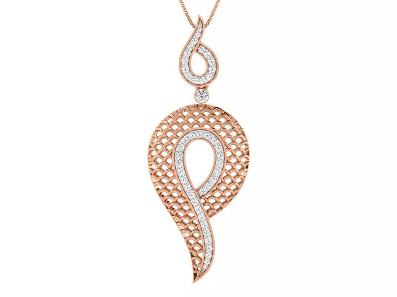 Wire Mesh High Jewelry Pendant Earrings Set 3dm stl obj mtl