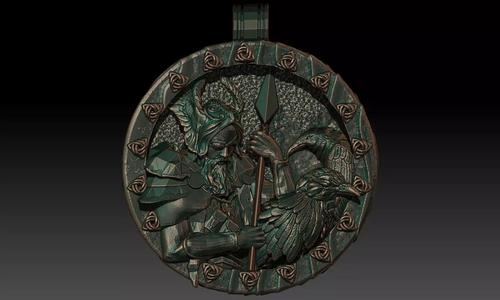 Odin pendant