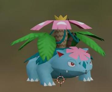 mega venasaur pokemon scarlet and violet 3d figurine