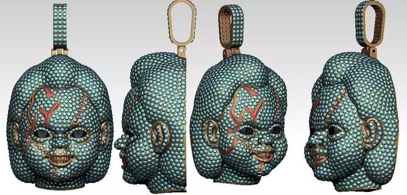 Chucky Face Diamond