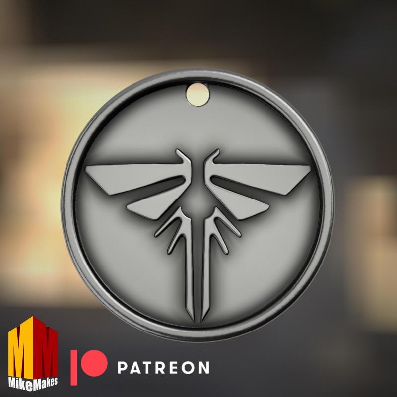 3D Printed Replica Dragonfly Necklace from The Last of Us - Perfect for Gamers and Fans of the Show