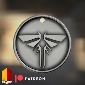 3D Printed Replica Dragonfly Necklace from The Last of Us - Perfect for Gamers and Fans of the Show