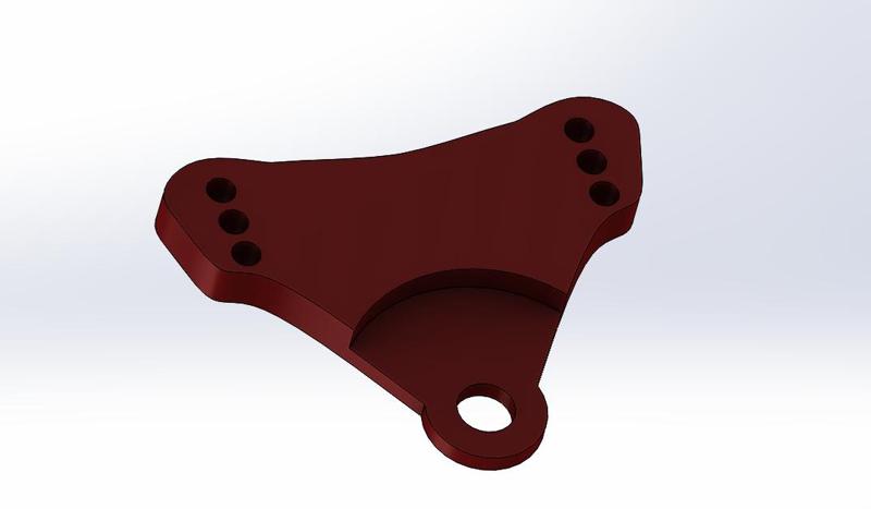 CRF Hour Meter bracket\mount
