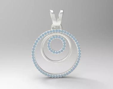 Combo Set Of Three Pendants Digital Cad Files 3D print model