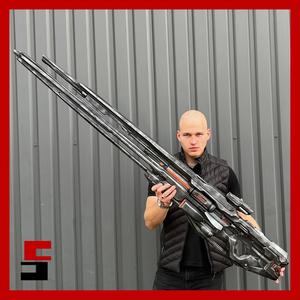 Z-750 Binary Rifle Halo 4 Weapon Gun Replica Prop