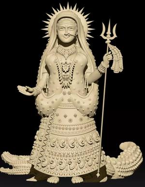 crocadile god matha devi gold silver