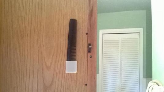 Comb Caddy: Wall Mount Edition - The compact comb holder