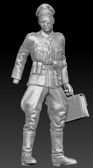 WW2 Schenk Graf von Stauffenberg Officer 1_35