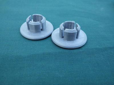End stop or cap for 20mm electrical plastic conduit 