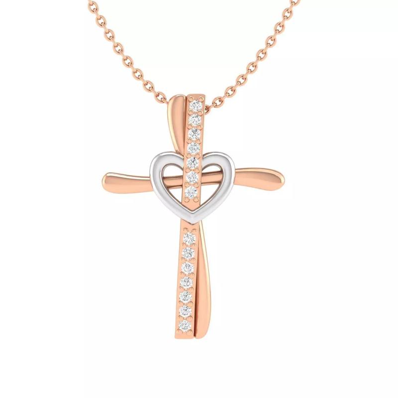 cross pendant 3dm stl jcd render details