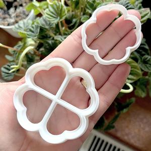 Clover cookie cutter, Shape Imprint Cookie Cutter STL File, more sizes, imprint, shape, Rose Cookie cutter, Clay Cutter File, Clover ,STL, shape, imprint, cookie cutter