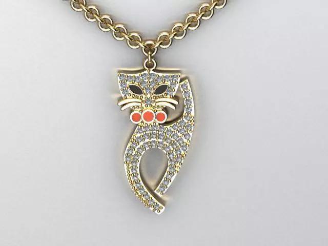 cat pendant