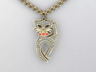 cat pendant