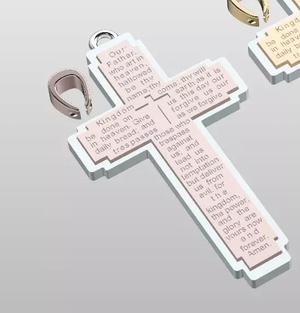 CROSS pendant MULTI COLOR