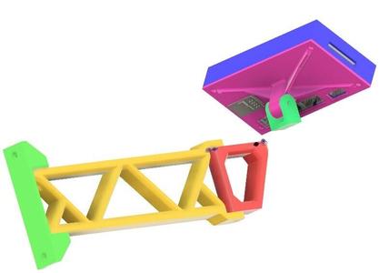 TF35 V3 screen support arm