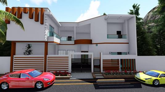 43 x 50 Modern House Design