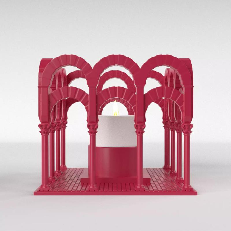 Arches Votive candle Holder