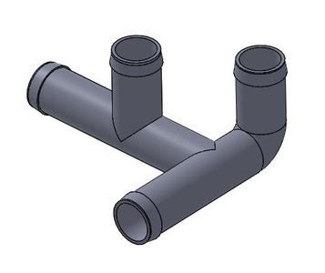 FIAT UNO water pipe