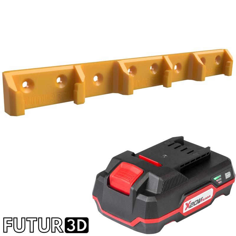 Parkside X20V Team Triple battery holder without lock