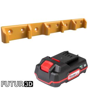 Parkside X20V Team Triple battery holder without lock