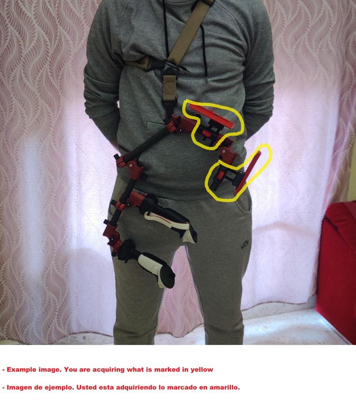 Adjustable/fixed buttstock for Mamut VR and customized buttstocks