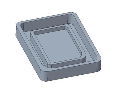 TCG Card Shaker Mold, Full Art