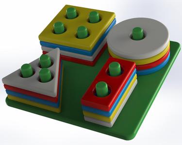 Montessori style toy