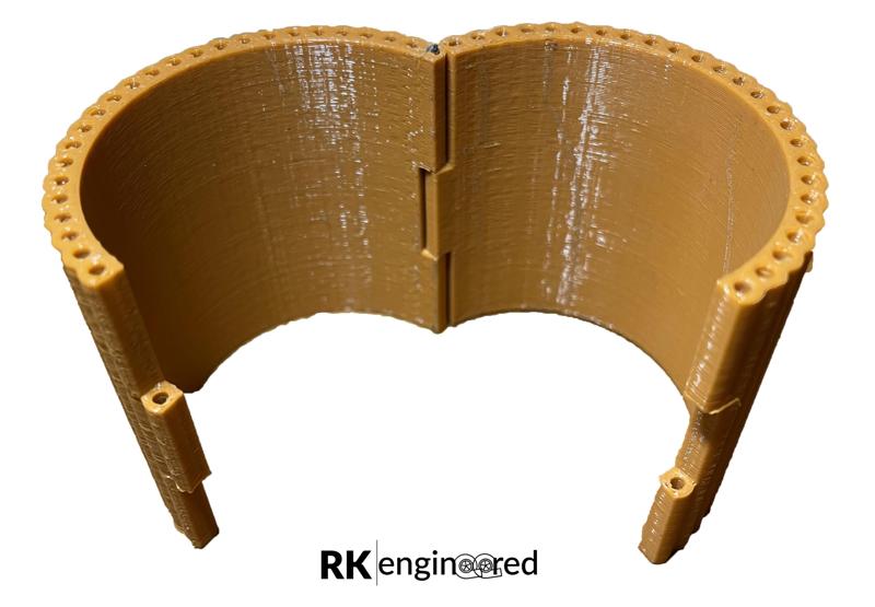 4 Inch Hinged Tube/Pipe Notching/Coping Tracer Tool
