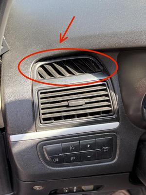 Fiat Linea ventilation grille