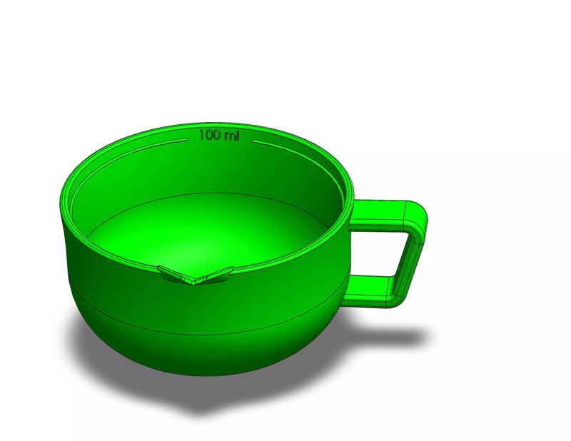 Measuring tool for volume