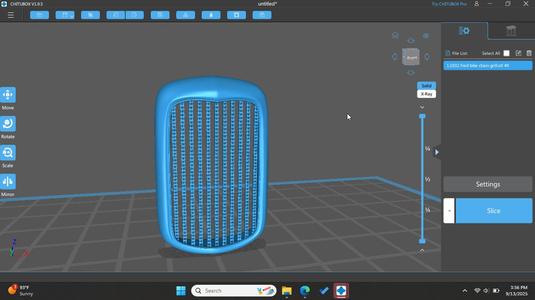 1932 Ford bike chain grill