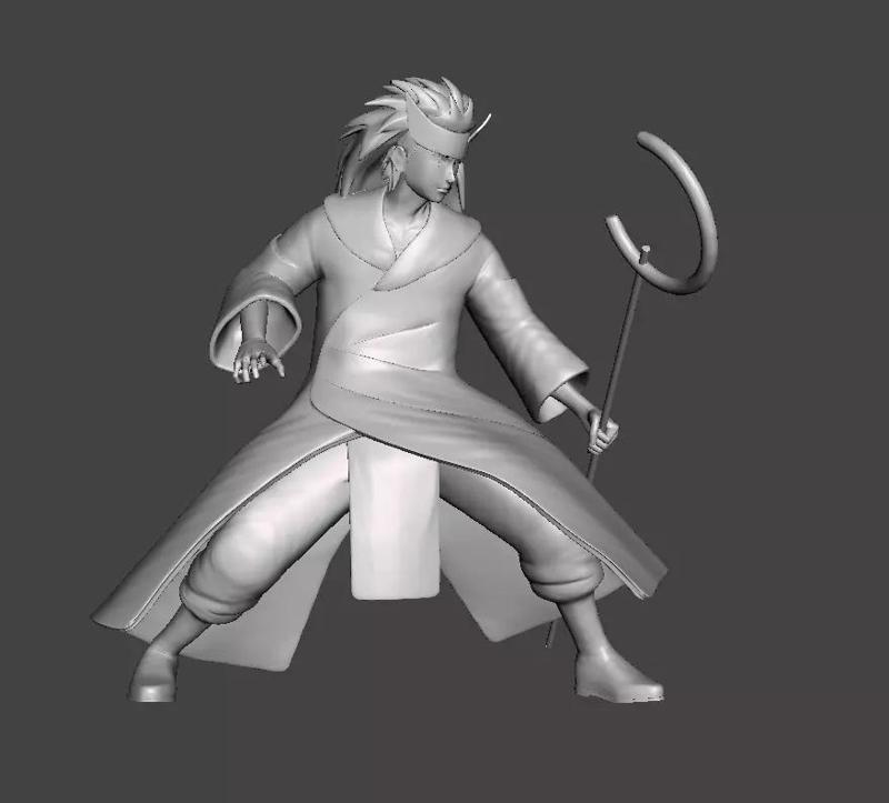 Uchiha Madara Six Paths 3D Model