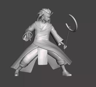 Uchiha Madara Six Paths 3D Model