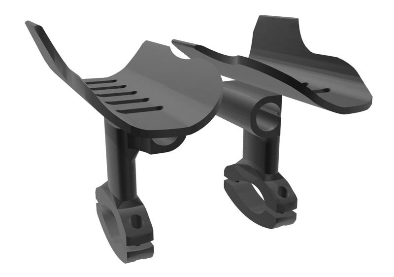 Armrest/pad rod mount Giant Contact SLR Aero time trial/triathlon