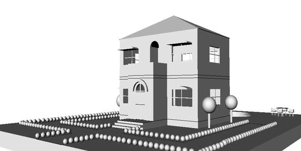 2floors House with pool