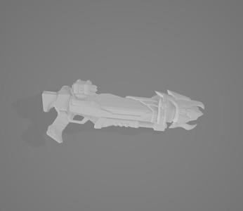 Cosplay Overwatch 2 - Phara Sky Centurion Rocket Launcher