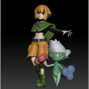 Pokemon Sinnoh Gym Leader Gardenia