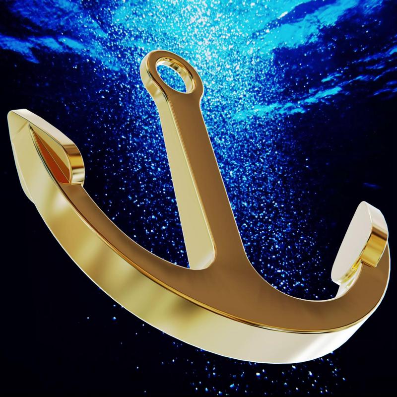 Anchor Pendant Earring and Keychain