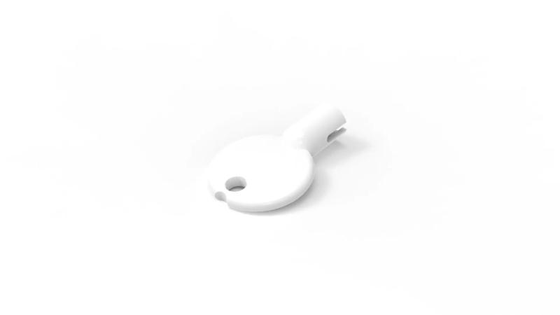 Deb-Dispenser-Key plastic swivel connector