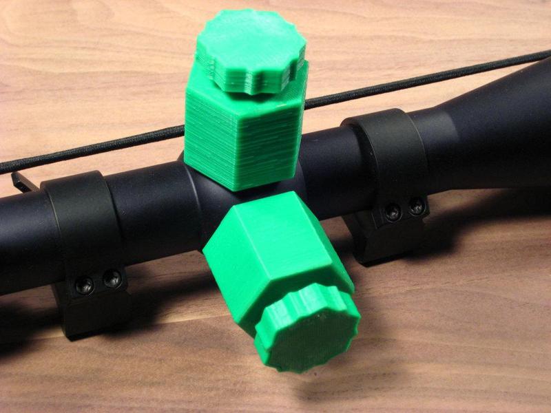 Nikon Prostaff 3-9 X 40 Scope Thumb Adjustable Knob to set elevation / windage